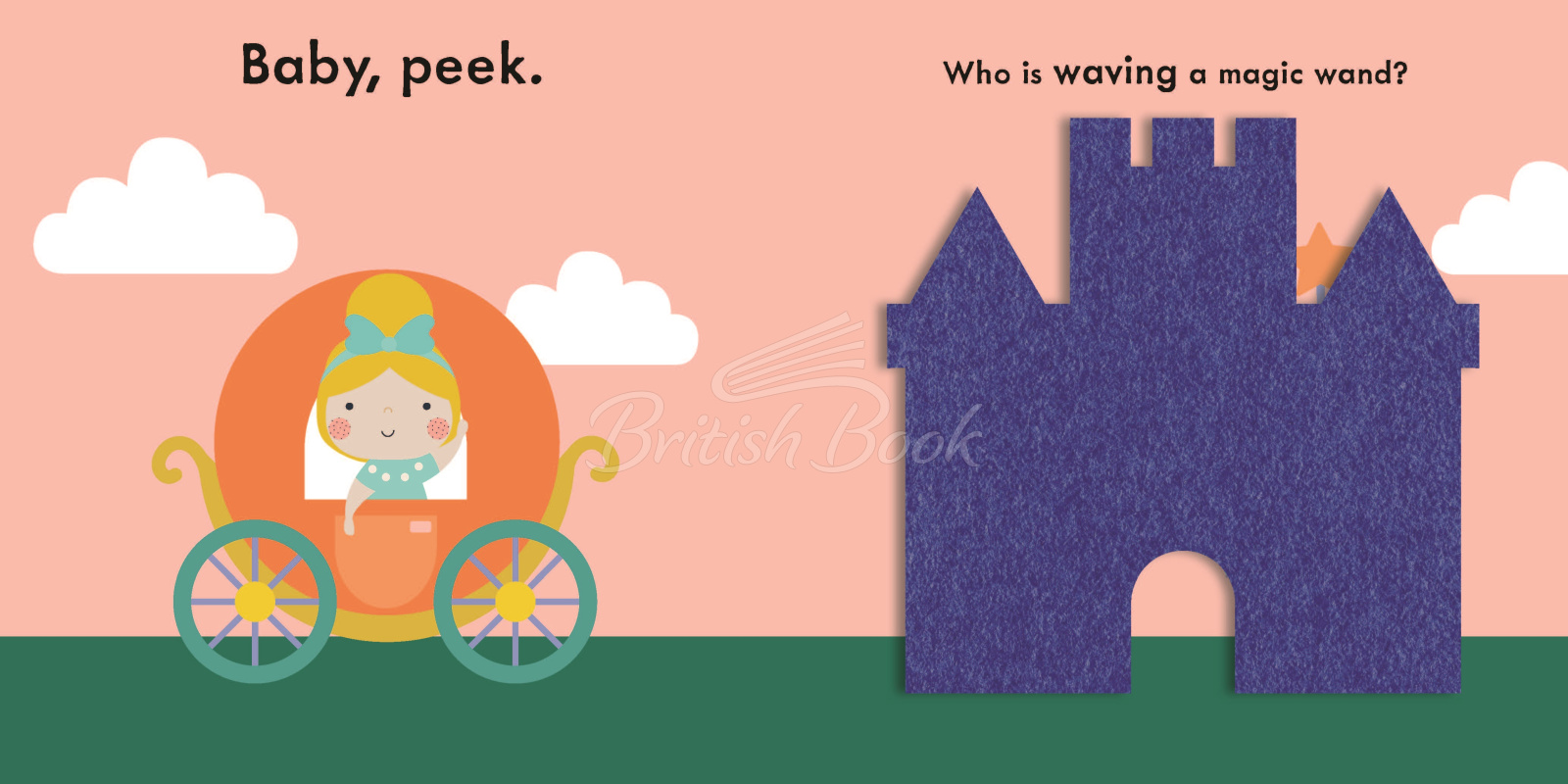 Книга Baby Touch: Magical Peekaboo (A Felt Flap Playbook) изображение 1