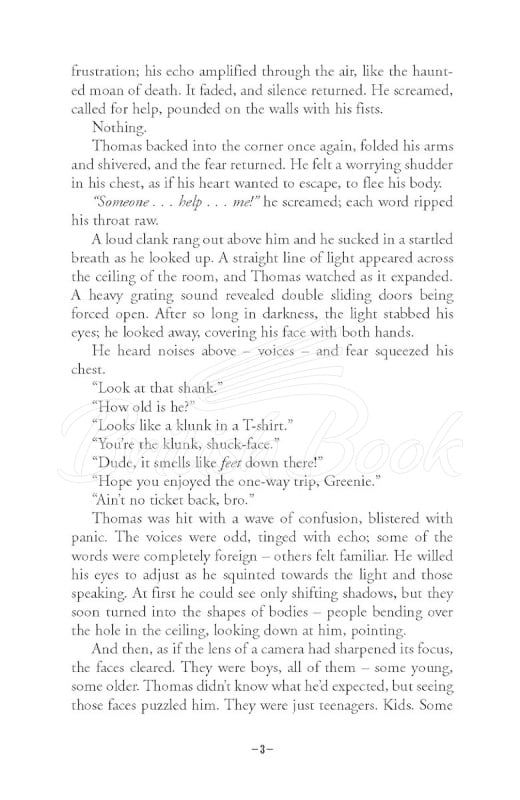 Книга The Maze Runner (Book 1) изображение 4