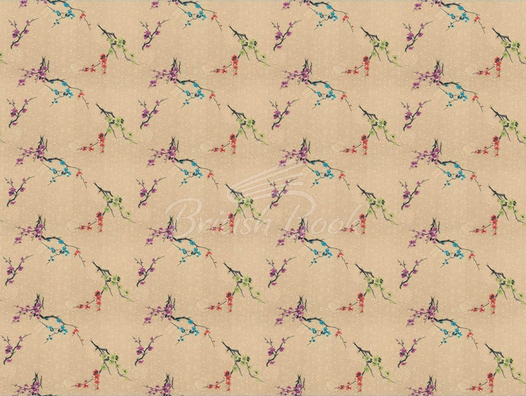Упаковочная бумага Chinese Silk Gift Wrapping Papers: 12 Sheets изображение 7
