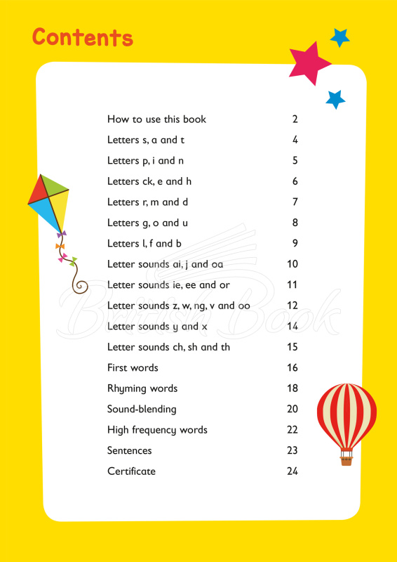 Книга Collins Easy Learning: Ready for School Reading Sticker Book (Ages 4-5) зображення 1