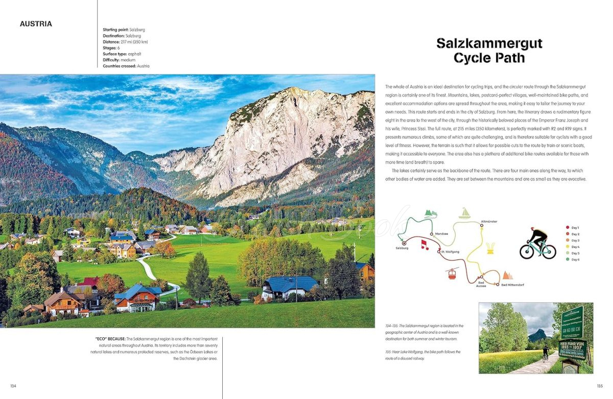 Книга Let's Bike! The Best European Routes on Two Wheels зображення 9