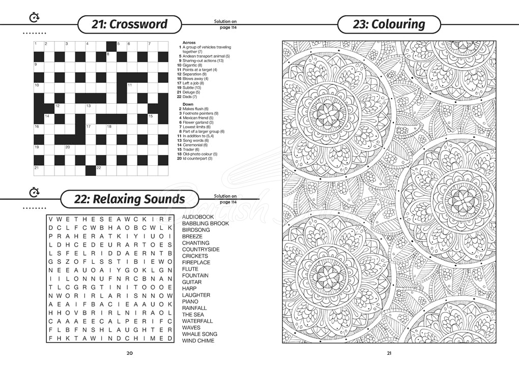 Книга The Wind-Down Activity Book: Puzzles, Colouring and Activities to Help You Relax зображення 3