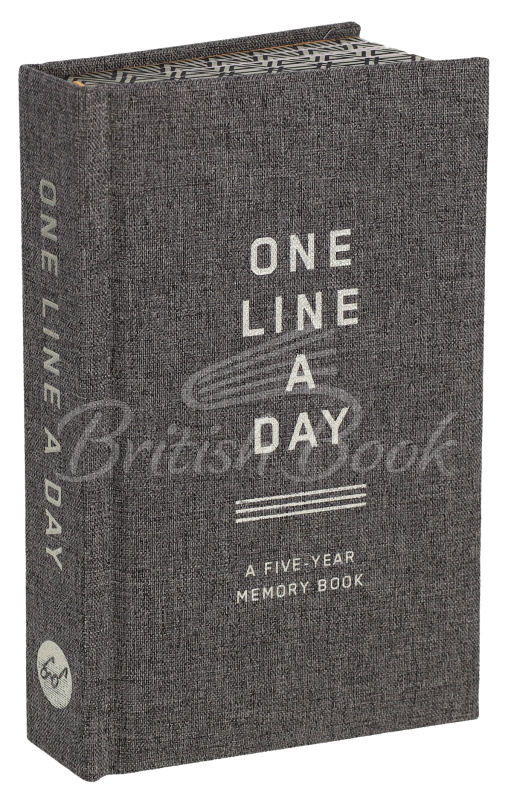 Ежедневник Charcoal Canvas One Line a Day: A Five-Year Memory Book изображение 1