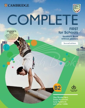 Підручник Complete First for Schools Second Edition Student's Pack (Student's Book without Answers with Online Practice, Workbook without Answers with Audio Download) зображення
