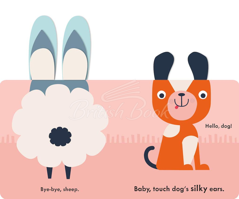 Книга Baby Touch: Ears (A Touch-and-Feel Cloth Book) изображение 2