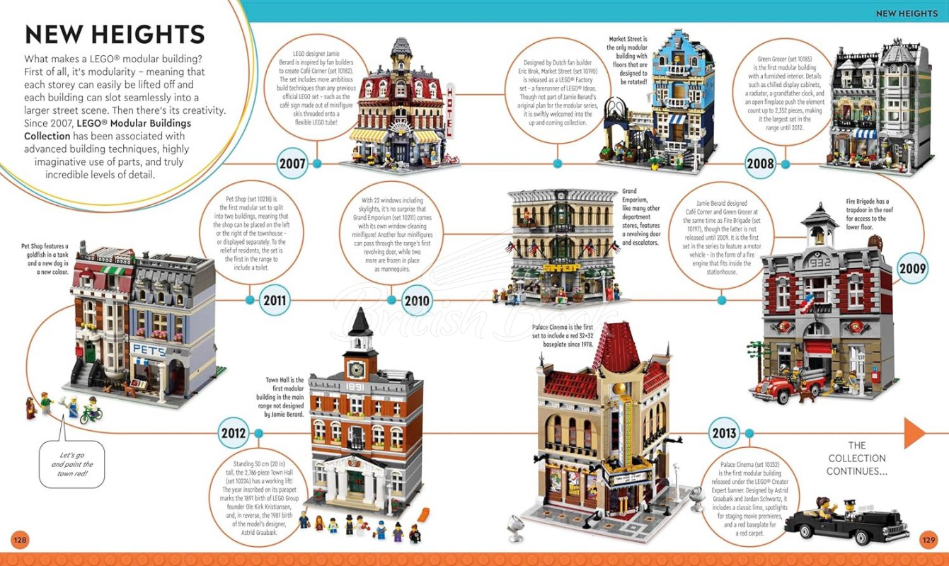 Книга LEGO Timelines: A Visual Journey Through Ten Decades of LEGO History зображення 5