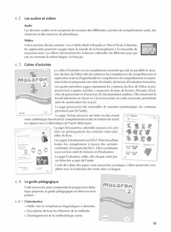 Книга для вчителя Macaron 2 Livre de professeur зображення 9