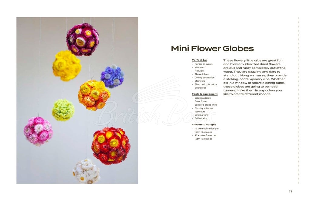 Книга Everlasting Blooms: 25+ Floristry Projects to Bring the Magic of Dried Flowers into Your Home изображение 3