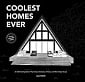Coolest Homes Ever: An Adult Coloring Book of Tiny Homes, Airstreams, A-Frames, and Other Unique Houses