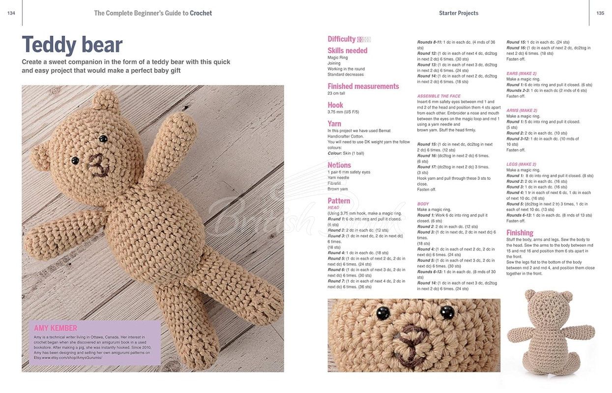 Книга The Complete Beginners Guide to Crochet зображення 6