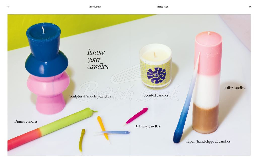 Книга Blazed Wax: Creating Sculptural Candles For Any Space изображение 9