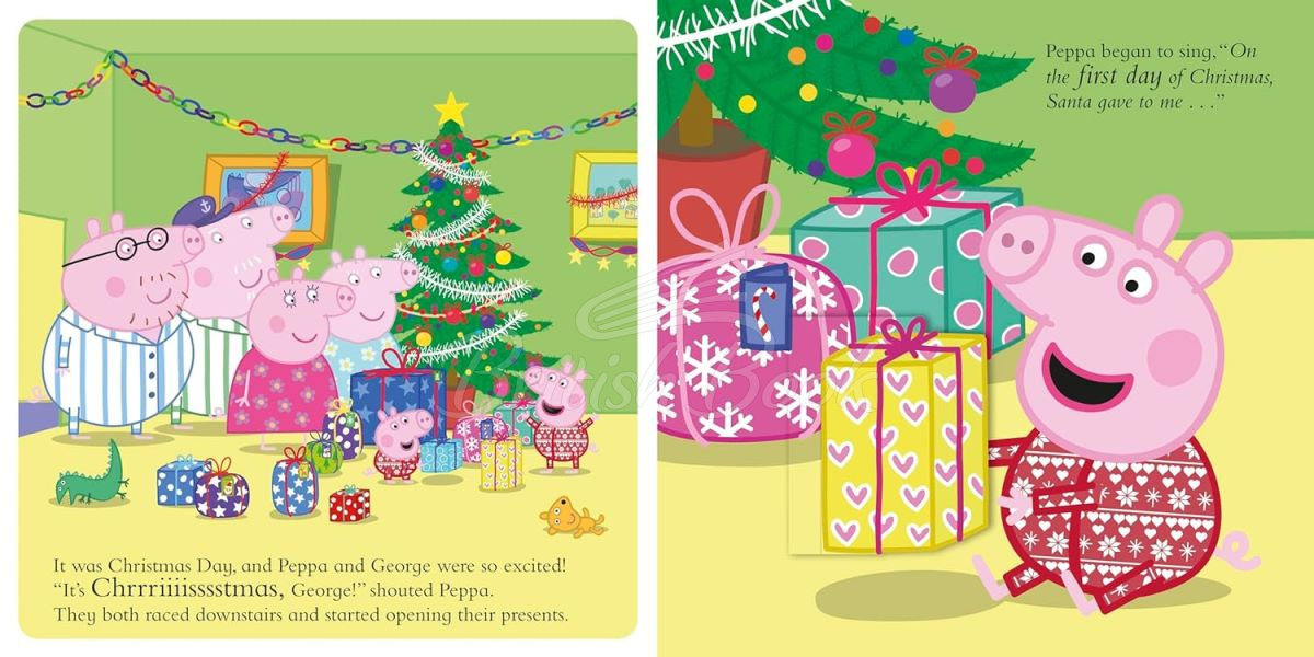 Книга Peppa Pig: Peppa's 12 Days of Christmas изображение 1