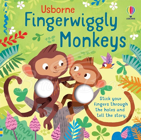 Книга Fingerwiggly Monkeys зображення