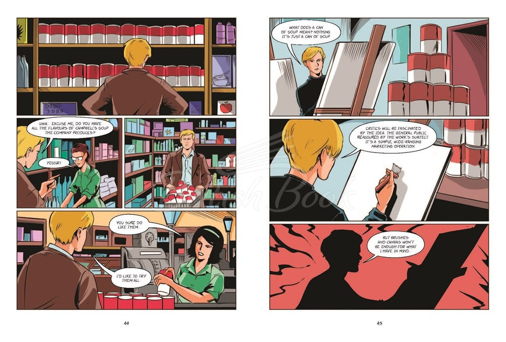 Книга Andy Warhol: A Graphic Biography изображение 2