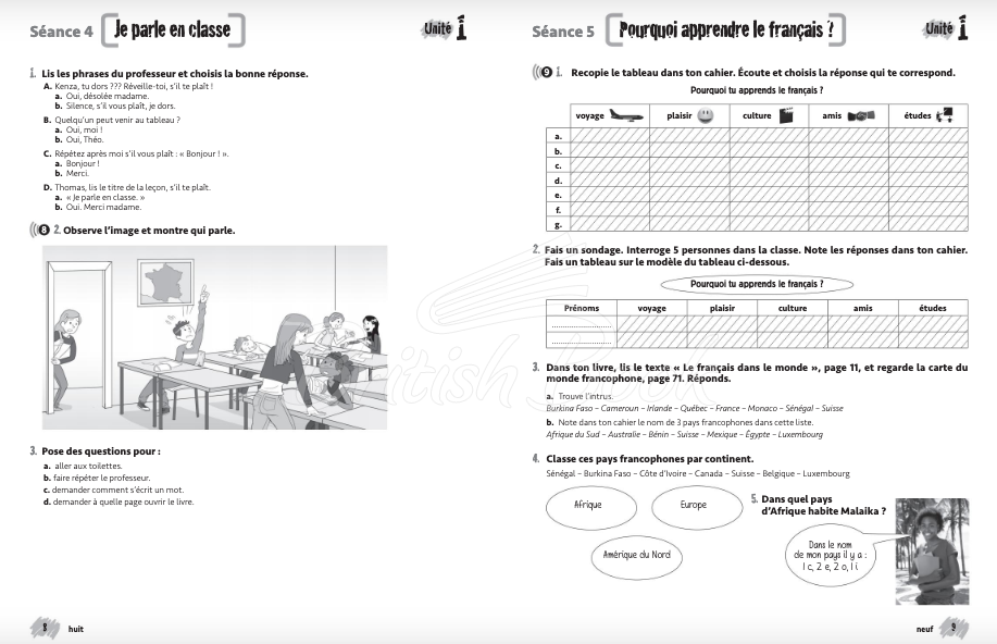 Робочий зошит Merci! 1 Cahier d'activités зображення 3