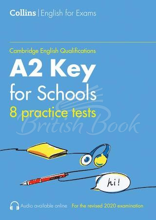 Книга Collins Cambridge English: A2 Key for Schools — 8 Practice Tests зображення