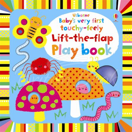 Книга Baby's Very First Touchy-Feely Lift-the-Flap Playbook зображення