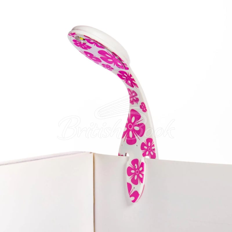 Фонарик для книг Flexilight Pink Flowers изображение 3