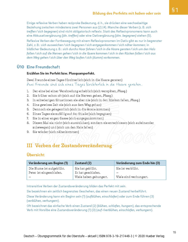 Книга Deutsch Übungsgrammatik für die Oberstufe aktuell зображення 12