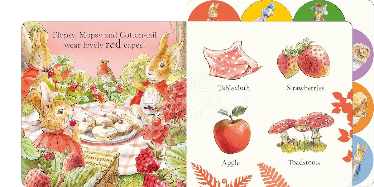Книга Peter Rabbit: First Colours изображение 2