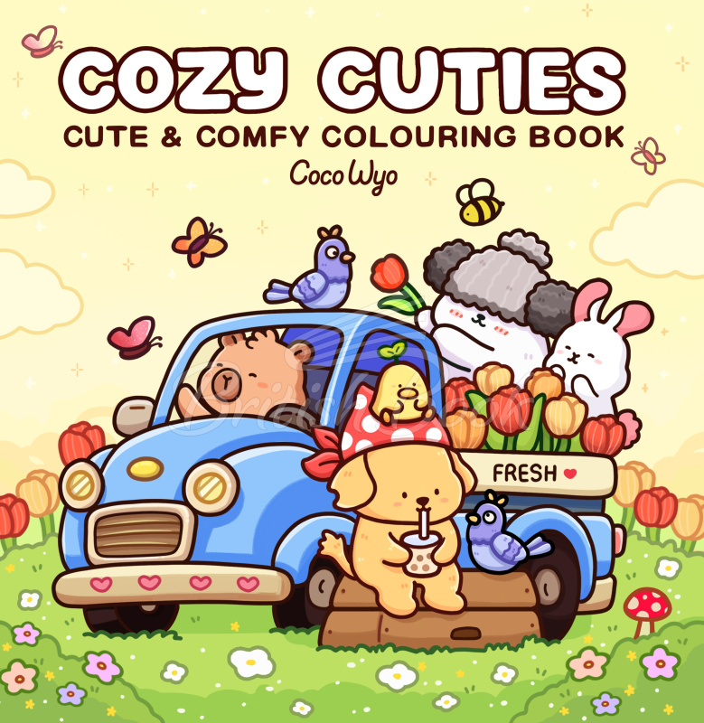 Книга Cozy Cuties: A Cute and Comfy Colouring Book изображение