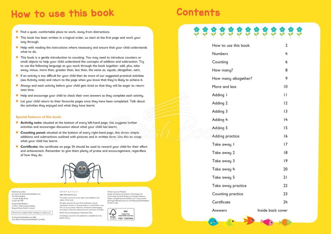 Книга Collins Easy Learning Preschool: Counting (Ages 3-5) изображение 1