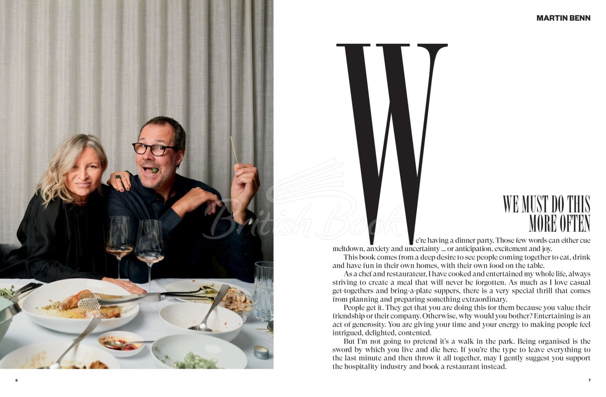 Книга The Dinner Party: A Chef's Guide to Home Entertaining зображення 3