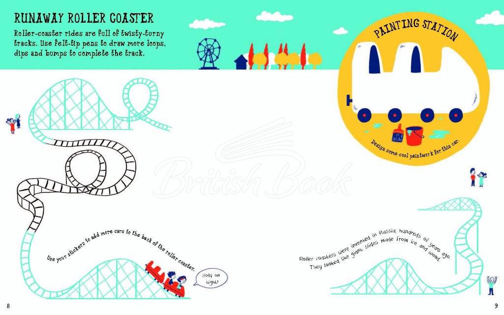 Книга Sticker World: Theme Park зображення 4