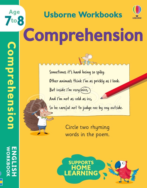 Книга Usborne Workbooks: Comprehension (Age 7 to 8) зображення