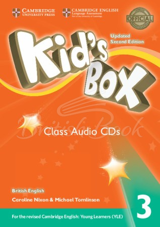 Аудіодиск Kid's Box Updated Second Edition 3 Class Audio CDs зображення