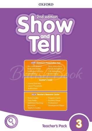 Книга для вчителя Show and Tell 2nd Edition 3 Teacher's Pack зображення