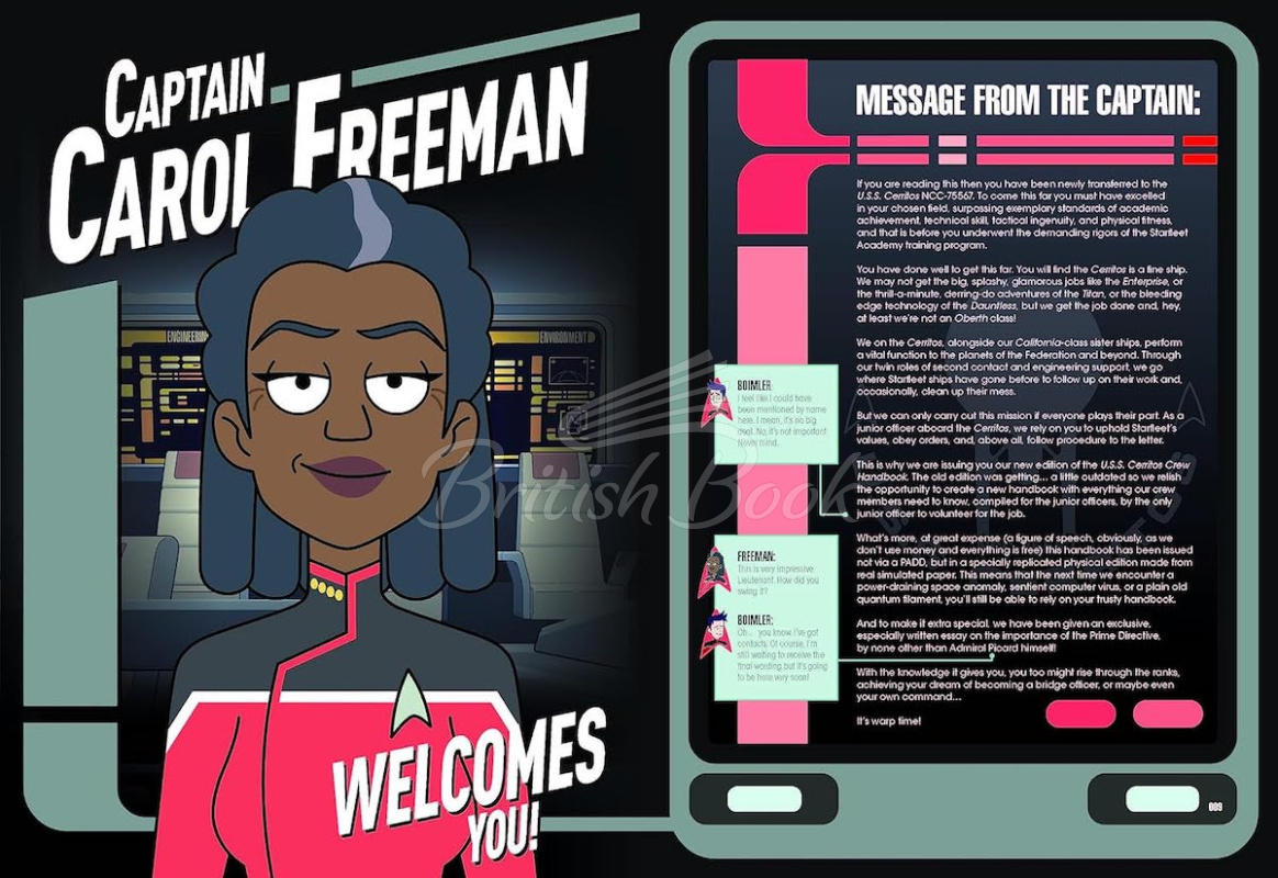 Книга Star Trek: Lower Decks Crew Handbook зображення 1