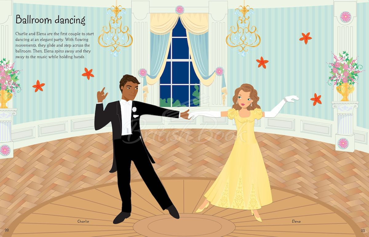 Книга Sticker Dolly Dressing: Dancers зображення 1