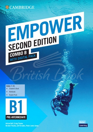 Підручник і робочий зошит Cambridge Empower Second Edition B1 Pre-Intermediate Combo B with Digital Pack зображення