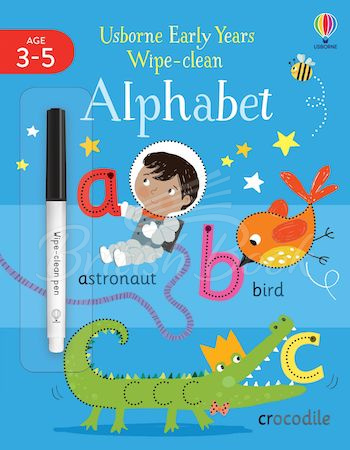 Книга Usborne Early Years Wipe-Clean: Alphabet изображение