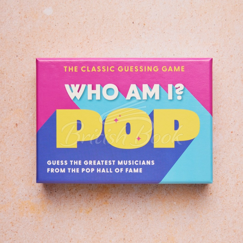 Карткова гра Who Am I? Pop: The Classic Guessing Game зображення 1