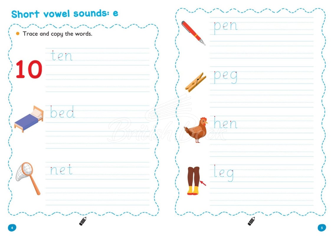 Книга Collins Easy Learning Preschool: First Words Wipe-Clean Activity Book (Ages 3-5) зображення 2