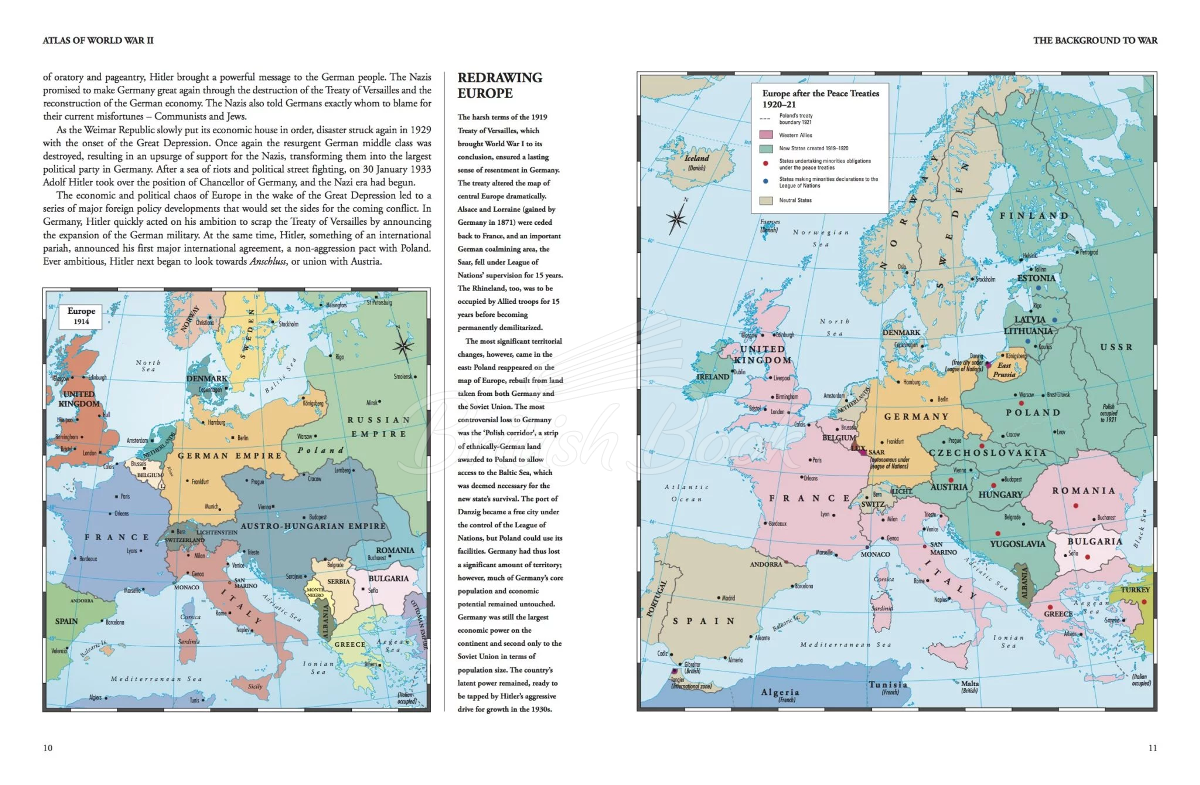 Книга World War II Illustrated Atlas зображення 1