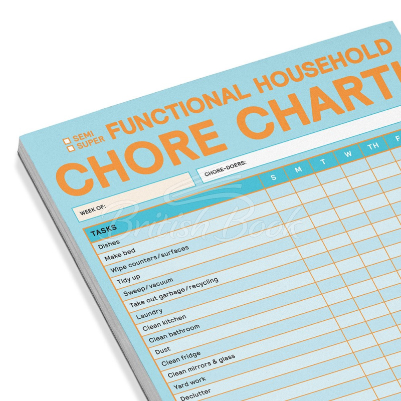 Клейкая бумага для заметок Chore Chart Big & Sticky Notepads изображение 1