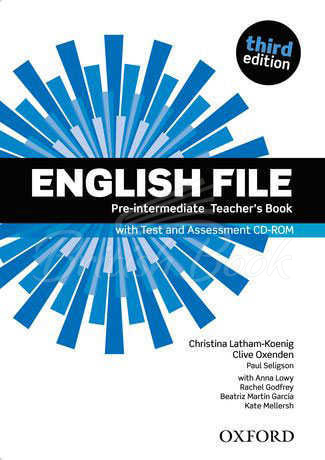 Книга для вчителя English File Third Edition Pre-Intermediate Teacher's Book with Test and Assessment CD-ROM зображення