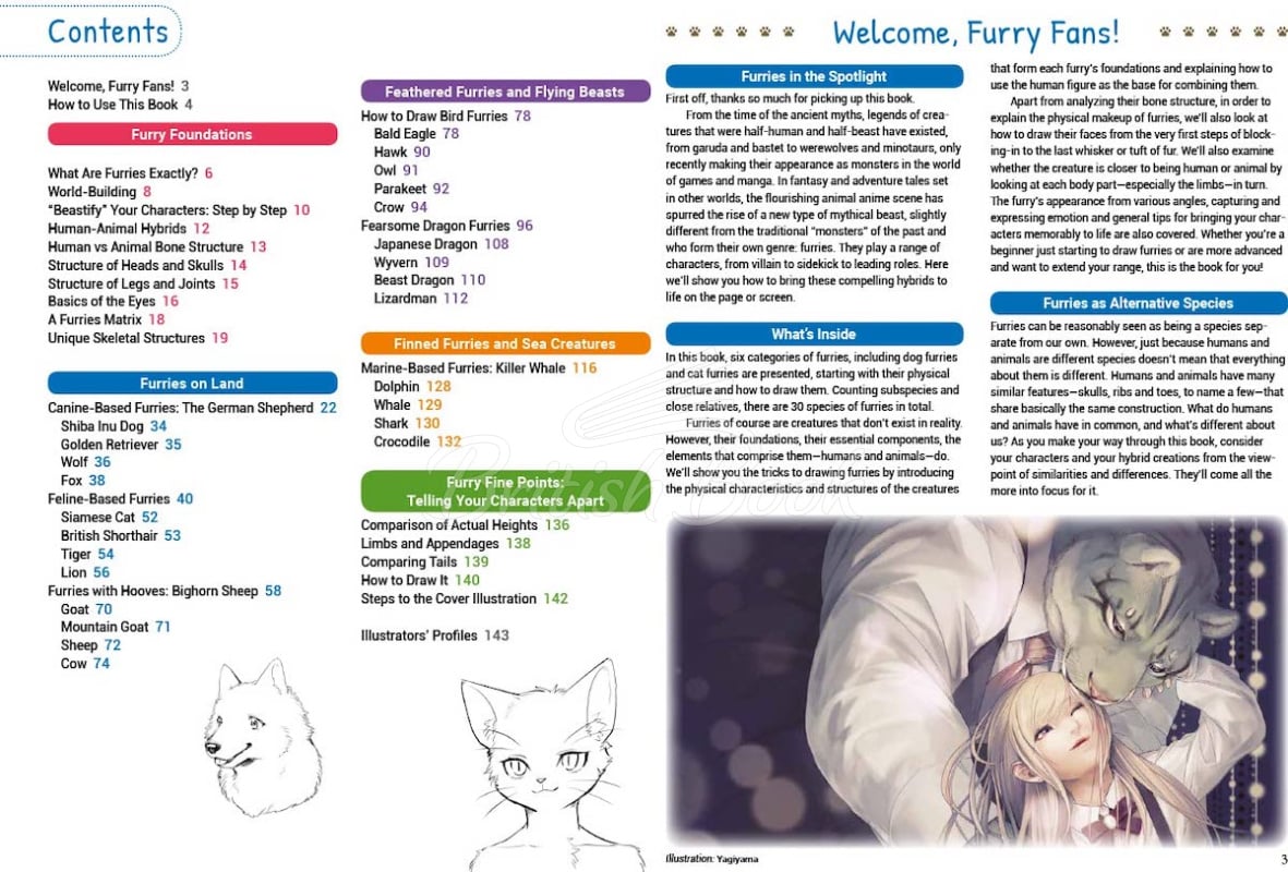 Книга How to Draw Manga Furries изображение 1