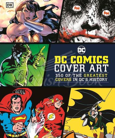 Книга DC Comics Cover Art изображение