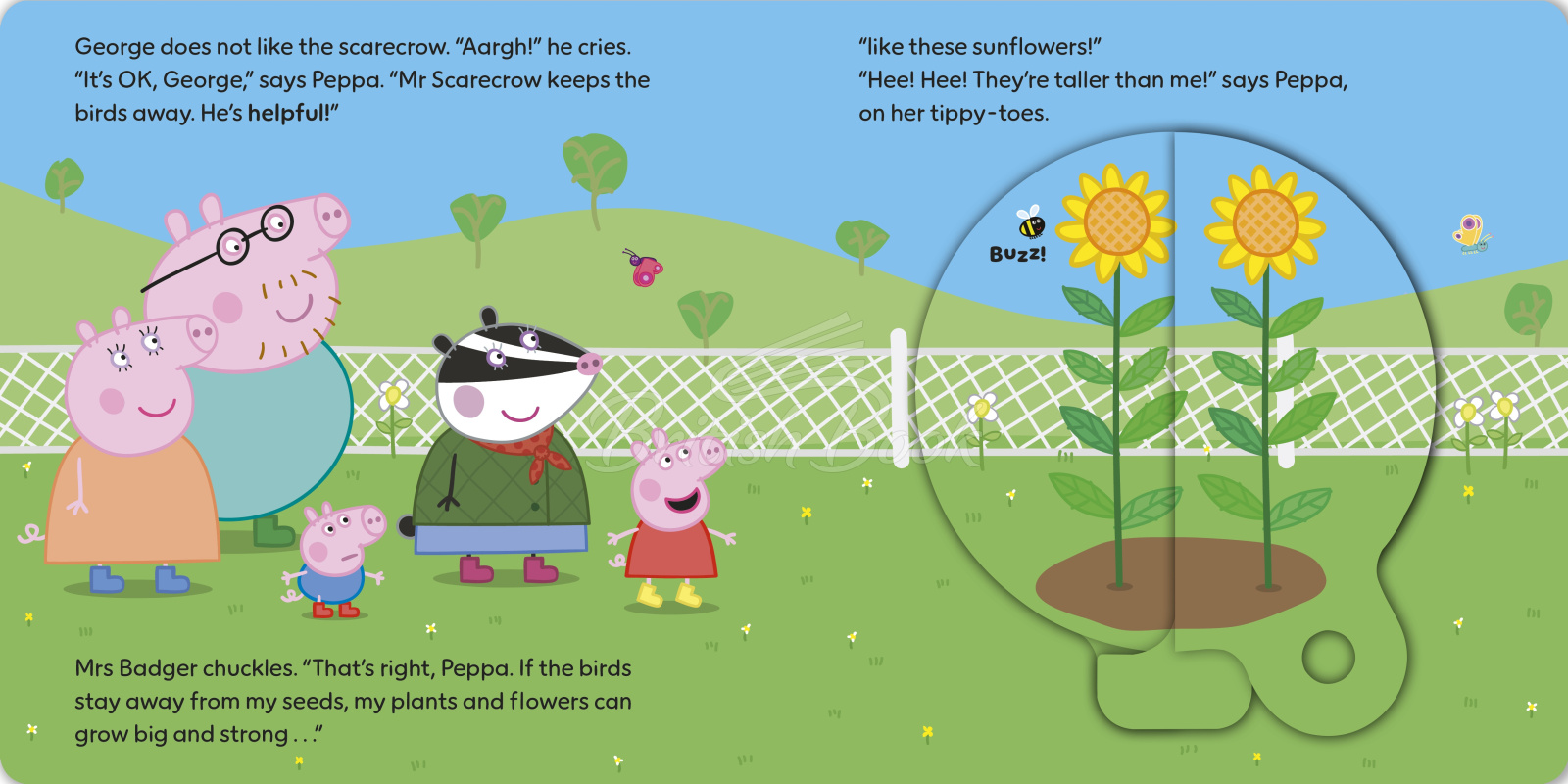 Книга Peppa Pig: Fun at the Farm: A Magic Wheel Book зображення 4