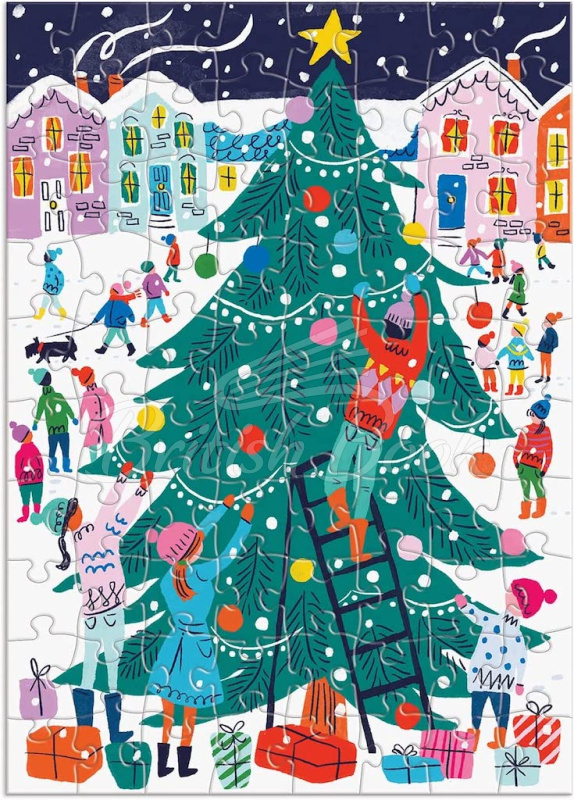 Пазл Louise Cunningham Merry and Bright 12 Days of Christmas Advent Puzzle Calendar зображення 14