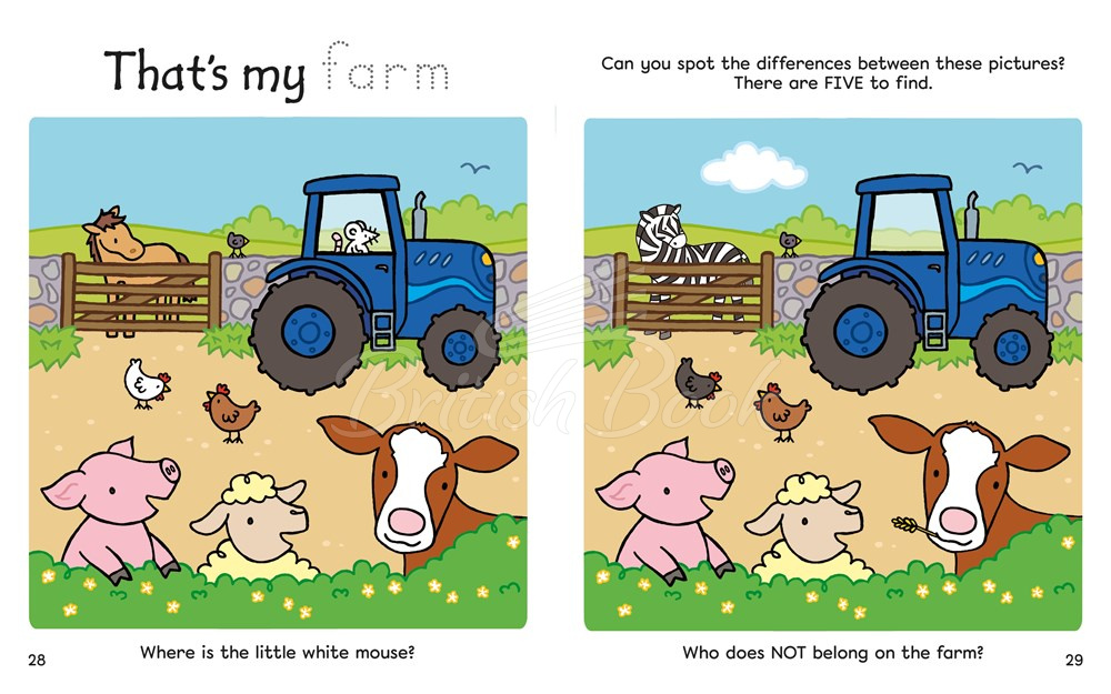 Книга That's Not My... Farm Activity Book зображення 4