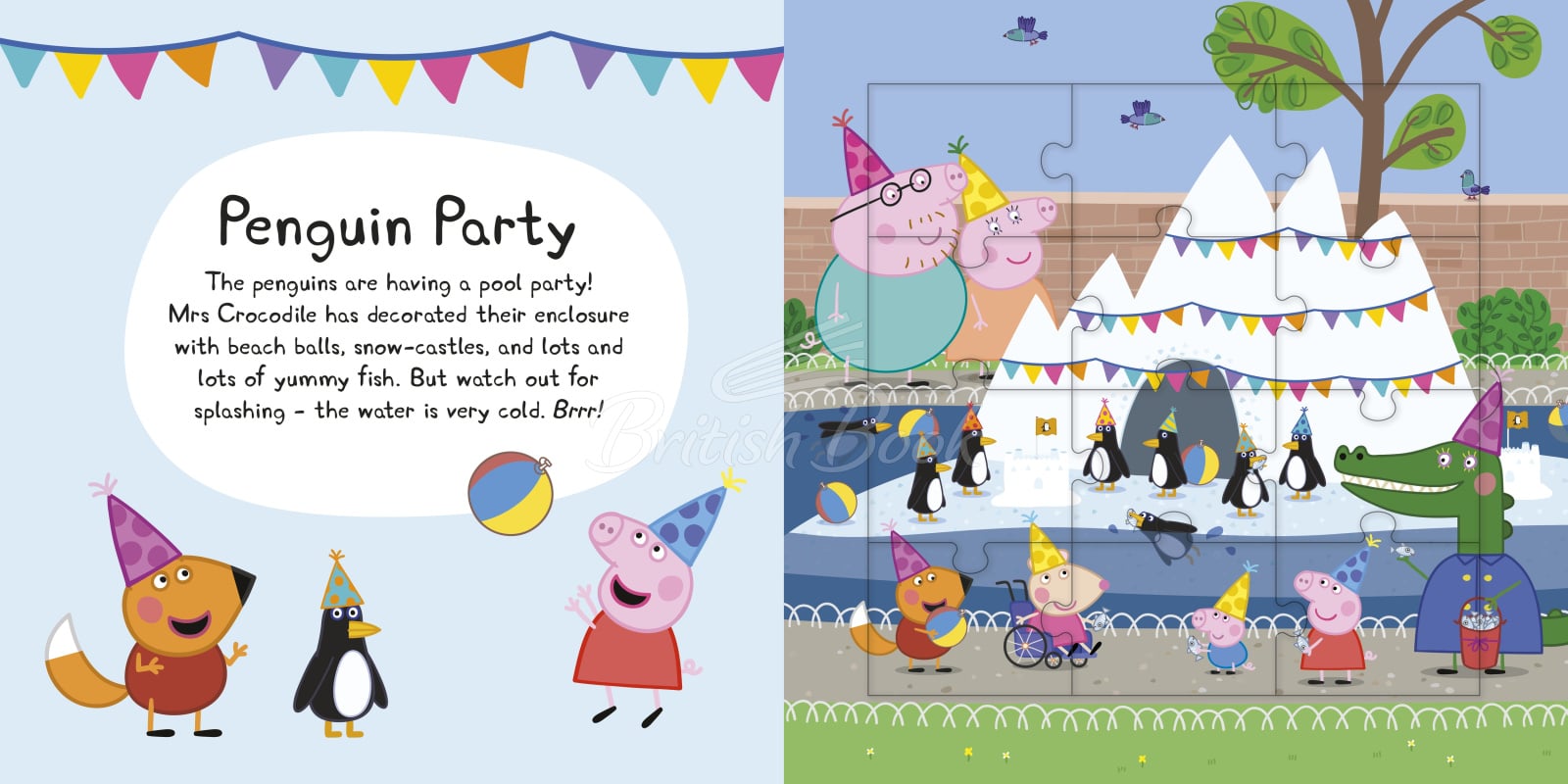 Книга Peppa Pig: Fun at the Zoo Jigsaw Puzzle Book зображення 4