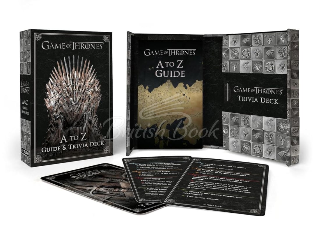 Карткова гра Game of Thrones: A to Z Guide and Trivia Deck зображення
