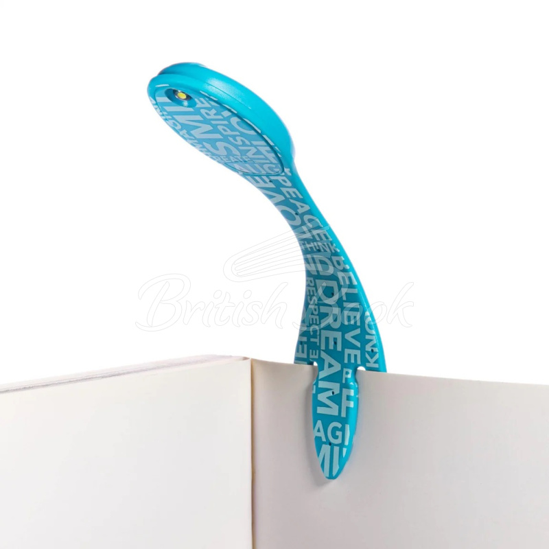 Ліхтарик для книжок Flexilight Blue Words зображення 3