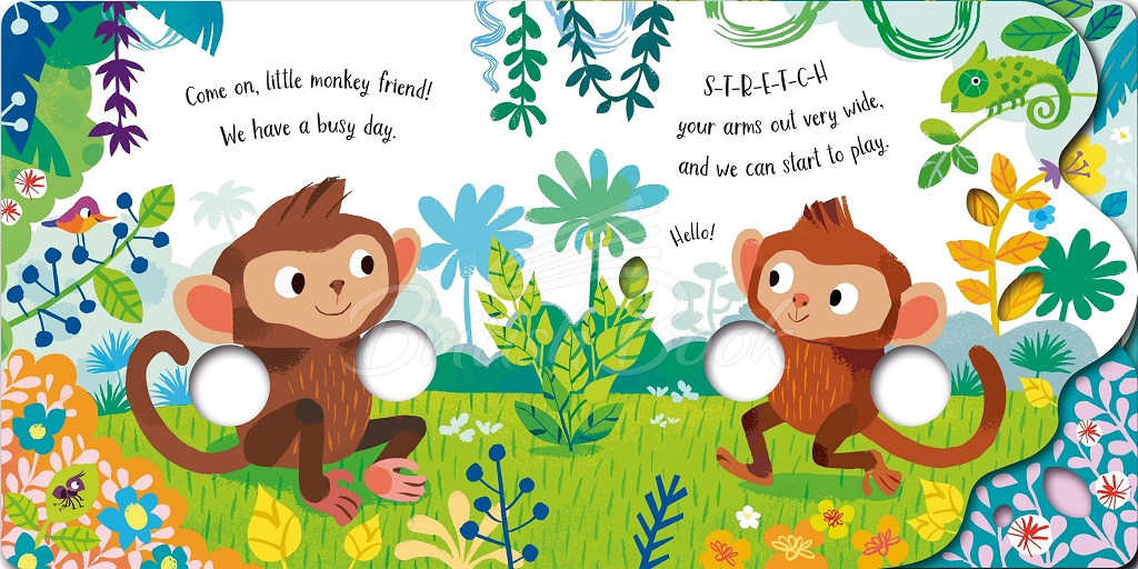 Книга Fingerwiggly Monkeys зображення 1