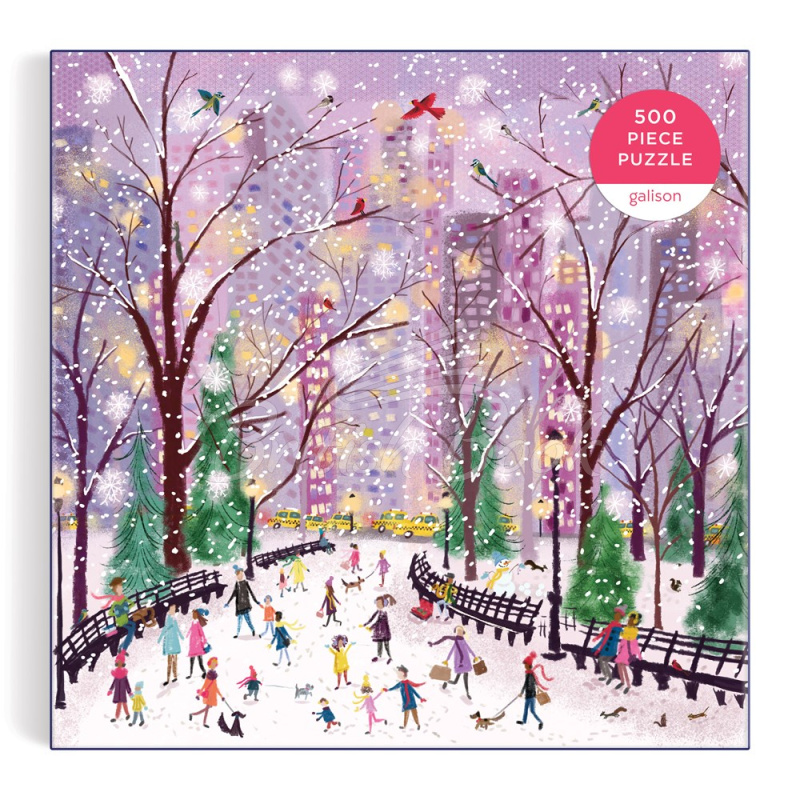 Пазл Snowy Night 500 Piece Puzzle зображення 1
